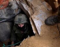 Israel-Hamas-News: Israels Militärchef nennt Flutung von Hamas-Tunneln »gute Idee«